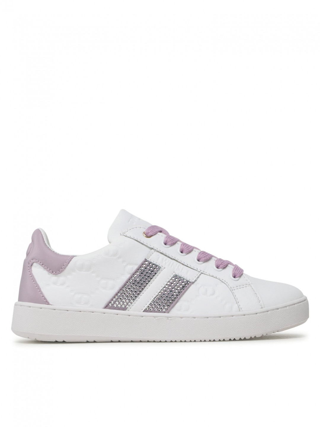 TWINSET Sneakersy 232TCP180 Bílá